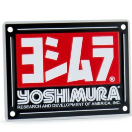 Logoplaat Yoshimura USA voor demper RS4 RS4-NB001