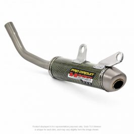 PRO CIRCUIT Ti-2 Muffler Carbon Kevlar/Titanium End Cap 1151925K