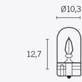 TECNIUM T10 Lampen 12V 3W – x10 14687