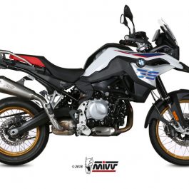 MIVV geluiddemper Delta Race RVS/carbon eindkap BMW F850GS 00.73.B.033.LDRX