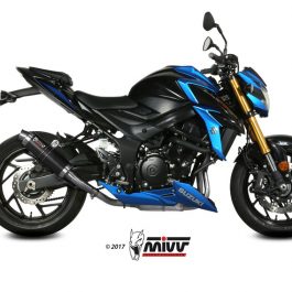 MIVV geluiddemper GP carbon/RVS eindkap Suzuki GSX-S750 00.73.S.048.L2S