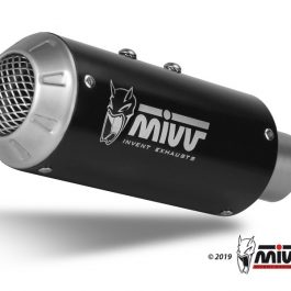 MIVV geluiddemper MK3 Steel Black/RVS eindkap Yamaha MT-10 Y.057.LM3B