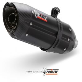 MIVV Suono Demper Koolstof Steel Black/Koolstof EindKap Honda Integra 700 00.73.H.046.L9