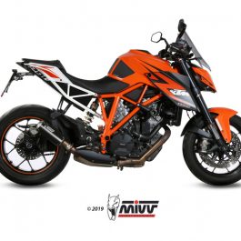 MIVV geluiddemper MK3 Steel Black/RVS eindkap KTM 1290 Superduke 00.73.KT.014.LM3B