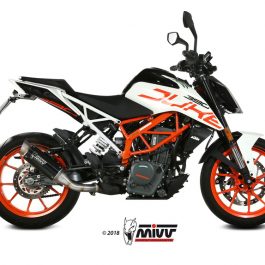 MIVV geluiddemper GP Pro zwart RVS KTM Duke 125/390 00.73.KT.019.LXBP