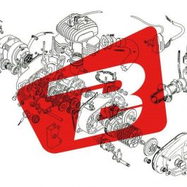 MIVV After-Sales Part M6 Screw 12mm 50.00.063.1