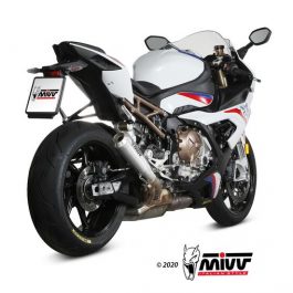 MIVV X-M1 Slip-on – Titanium/Stainless Steel BMW S1000RR B.036.LC4T