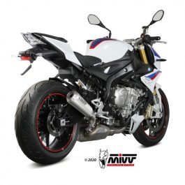 MIVV X-M1 Silencer – Titanium/Stainless Steel BMW S1000R B.030.LC4T