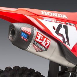 YOSHIMURA RS-12 Signature Series Silencer Stainless Steel/Carbon – Honda CRF250R/RX 228452S320