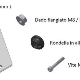 MIVV Mounting Kit for Speed Edge Muffler 50.SC.KU.001.SRX