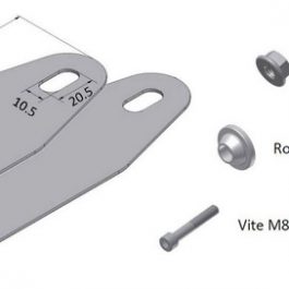 MIVV Mounting Kit for X-Cone 80 Muffler 50.SC.KU.001.SC1