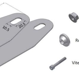 MIVV Mounting Kit for X-Cone 90 Muffler 50.SC.KU.001.SC2