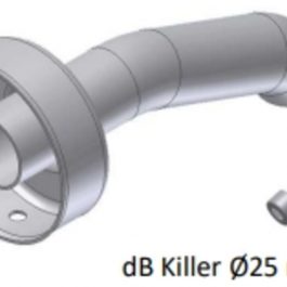 MIVV DB Killer for X-Cone 105 Muffler 25 mm 50.SC.DK.021.0