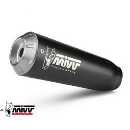 MIVV X-M1 Black Full Exhaust System – Yamaha YZF R125 / MT-125 Y.067.LC4B