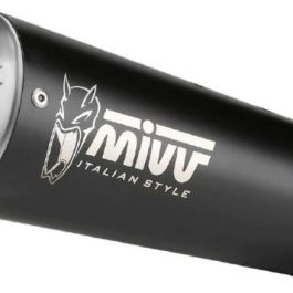 MIVV X-M1 Universal Muffler Black Stainless Steel – Right Side 00.73.KU.001.SC4B