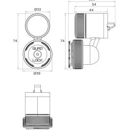 QUAD LOCK MAG Car Vent Mount QLM-VNT